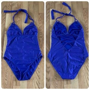 Blue Rod Beattie One Piece Swimsuit